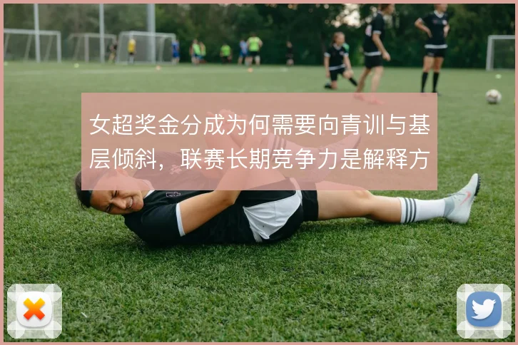 女超奖金分成为何需要向青训与基层倾斜,联赛长期竞争力是解释方向